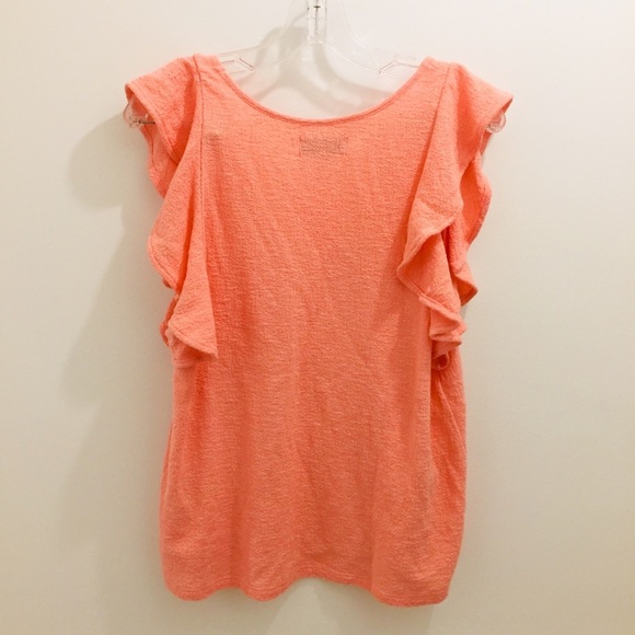 NWT Madewell Ruffle Sleeve Tank Top Large XL - Picture 3 of 7